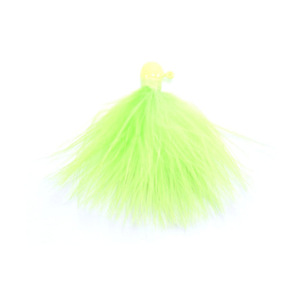 Marabou Jig - Chartreuse (2)