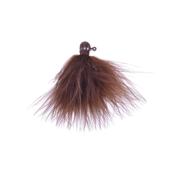 Marabou Jig - Dark Brown (2)