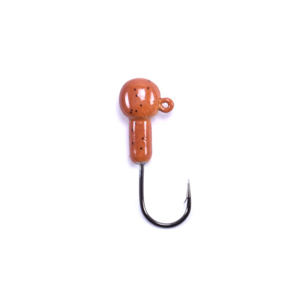 Marabou Jig Head - Light Brown (10)