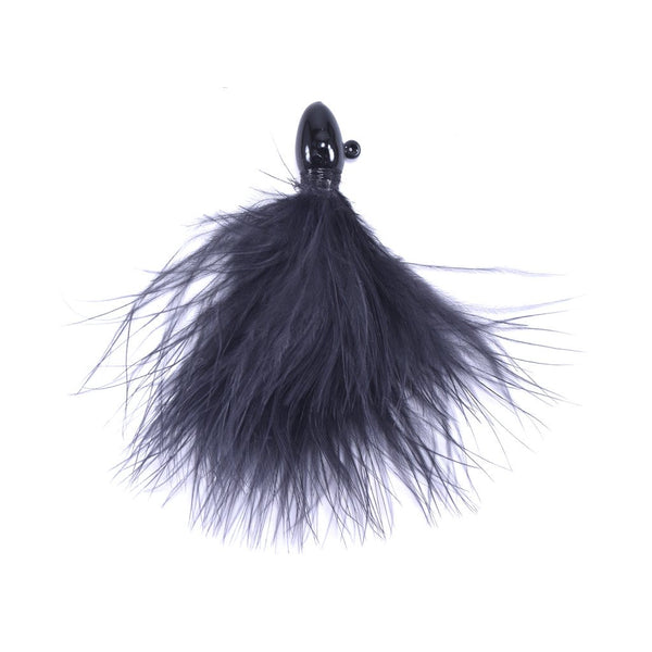 Tournament Quality Marabou Jig - Black (2)