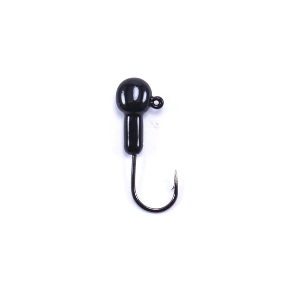 Marabou Jig Head - Black (10)