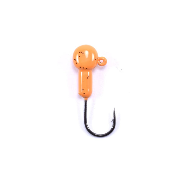 Marabou Jig Head - Pumpkin Orange (10)