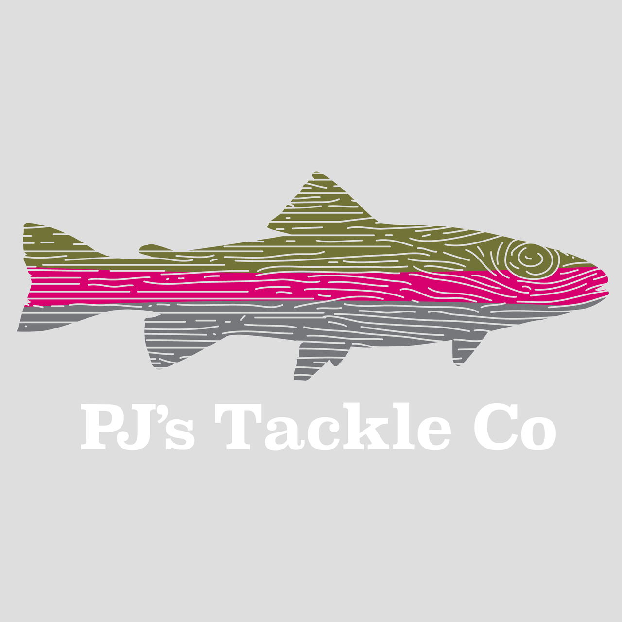 PJ's Tackle Co Sticker